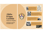 Alpha Kappa Lambda Library room exhibit