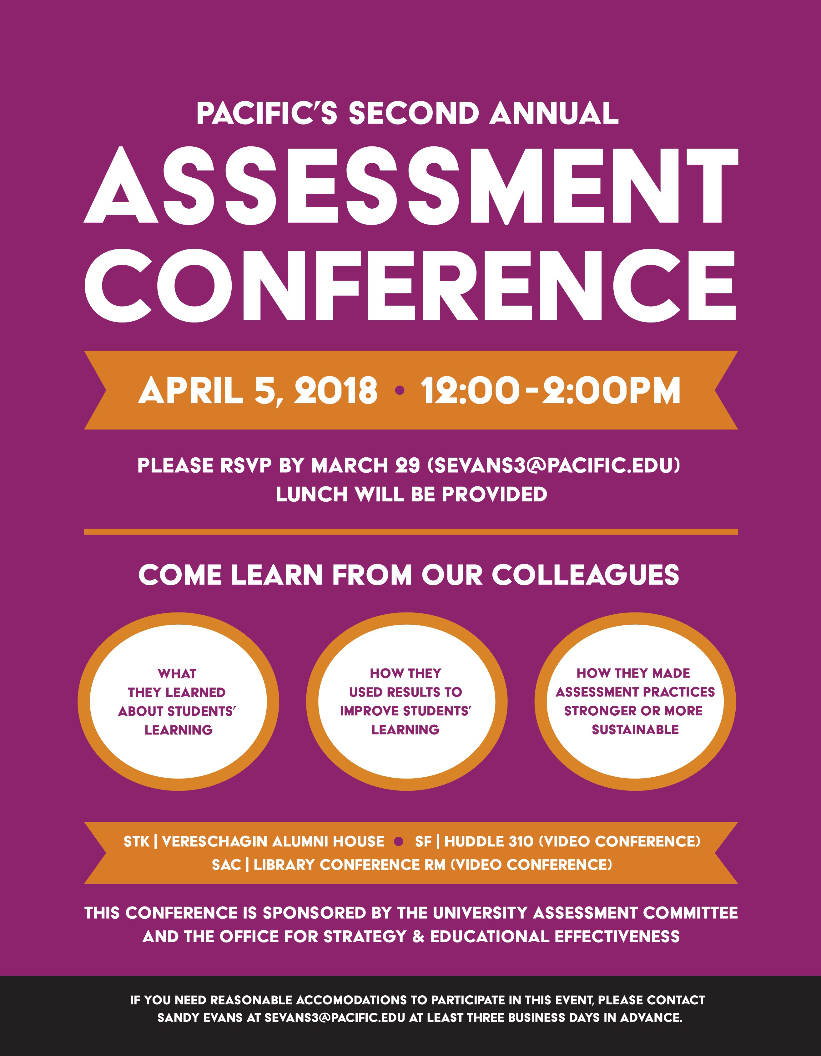 2018 Assessment Conference