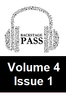 cover art image for volume 4, issue 1 of backstage pass