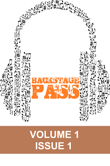 cover art image for volume 1, issue 1 of backstage pass