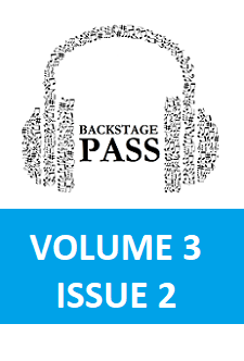 cover art image for volume 3, issue 2 of backstage pass