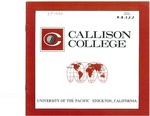 Callison College informational brochure by Holt-Atherton Special Collections, University of the Pacific