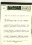 press release by Holt-Atherton Special Collections, University of the Pacific