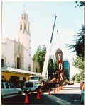 Removal of Fox Theater sign by Ron Chapman