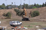 Demolition of University of Pacific football stadium by Ron Chapman