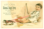 Trade card for Ethereal cough syrup I.D. Holden Druggist, Stockton by unidentified