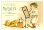 Trade card for I.D. Holden, Druggist, Stockton by unidentified