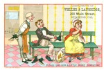 Trade card for Weller & Langridge, Stockton by unidentified