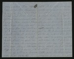 Letter from Harvey Weller to Wife, [1861]