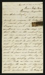 Letter from Norton T. .Worcester to Sister Sarah, 1865 August 5 by Norton T. Worcester