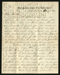 Letter from Henry C. Robinette to Brother, 1864 October 14