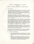 Report to President McCaffrey of the Special Committee to Consider the Cluster Colleges