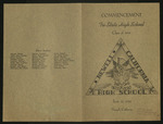Commencement Program, June 16, 1944 by Tri-State High School