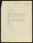 Letter from Arthur Ramey to Guy Cook [re: Mrs. Jaderquist], July 29, 1943