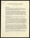 Partial Report to Consider the Cluster Colleges