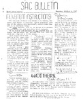 SAC Bulletin Final Press Release, October 1, 1942