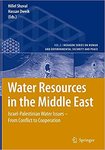 Factors relating to the equitable distribution of water in Israel and Palestine