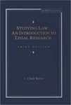 Studying Law: An Introduction to Legal Research