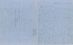 Letter from Augustin Hibbard to William Hibbard 1855 Nov. 3