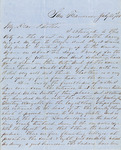 Letter from Augustin Hibbard to [William Hibbard] 1856 July 21 by Augustin Hibbard