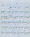 Letter from Augustin Hibbard to [William Hibbard] 1862 July 27