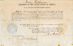 Postmaster Appointment for A. H. Spence to Placerville, 1858 Oct. 21