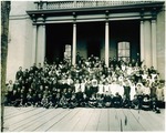 Stockton - Schools - To 1900: Washington School students by Unknown
