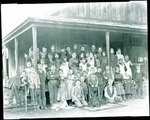 Stockton - Schools - To 1900: Unidentified elementary class portrait by Unknown