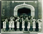 Stockton - Schools - El Dorado - Students circa 1925-1948: El Dorado February 4, 1927 class, [Birdie Essen], John Williams, Principal by Van Covert Martin
