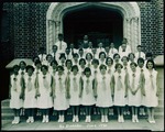 Stockton - Schools - El Dorado - Students circa 1925-1948: El Dorado June 1930 class by Van Covert Martin