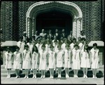 Stockton - Schools - El Dorado - Students circa 1925-1948: El Dorado June 1928 class by Van Covert Martin