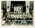 Stockton - Schools - El Dorado - Students circa 1925-1948: El Dorado School graduating class and John R. Williams, Principal by Van Covert Martin