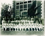 Stockton - Schools - El Dorado - Students circa 1925-1948:: El Dorado June 1927 class at ""Assembly"" Building by Van Covert Martin