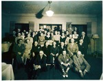 Stockton - Schools: Stockton High School 1911 class reunion; Fred Ellis, J. O. Gossett, Ansel Williams, Harold Noble, Otto Parkinson, Alda R. Evans by Van Covert Martin