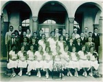 Stockton - Schools: Fair Oaks: Fair Oaks students June 1933 by Van Covert Martin