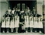 Stockton - Schools: Fair Oaks: Fair Oaks students June 1931 by Van Covert Martin