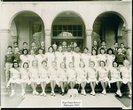 Stockton - Schools: Fair Oaks: Fair Oaks School students February 1940 by Van Covert Martin