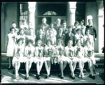 Stockton - Schools: Fair Oaks: Fair Oaks students January 1939 by Van Covert Martin
