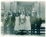 Stockton - Schools: Hazelton: Graduating students, February 1933 by Van Covert Martin