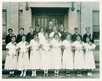 Stockton - Schools: Hazelton: Graduating students, February 1934 by Van Covert Martin
