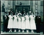 Stockton - Schools: Hazelton: Graduating students, June 1935 by Van Covert Martin