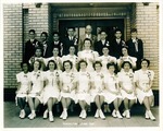Stockton - Schools: Hazelton: Graduating students, June 1938 by Van Covert Martin