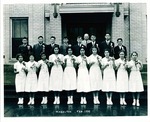 Stockton - Schools: Hazelton: Graduating students, February 1939 by Van Covert Martin