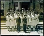 Stockton - Schools: Hazelton: Graduating students, June 1940 by Van Covert Martin