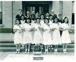 Stockton - Schools: Hazelton: Graduating students, February 1940 by Van Covert Martin