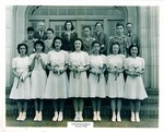 Stockton - Schools - Luther Burbank: students, January 1942 by Van Covert Martin