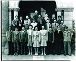 Stockton - Schools - Junior Trades: students, February 1946 by Van Covert Martin