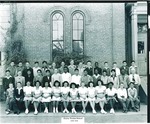 Stockton - Schools - Junior Trades: students, June 1946 by Van Covert Martin
