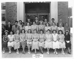 Stockton - Schools - Schneider Vocational: students, June 1949 by Van Covert Martin