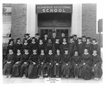 Stockton - Schools - Schneider Vocational: graduating students, June 1953 by Van Covert Martin